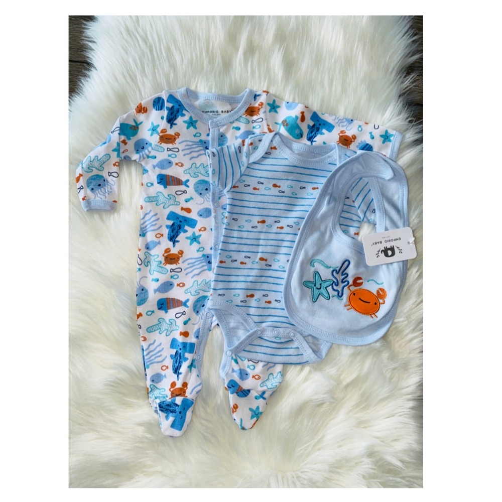 New baby boy 3Pc set